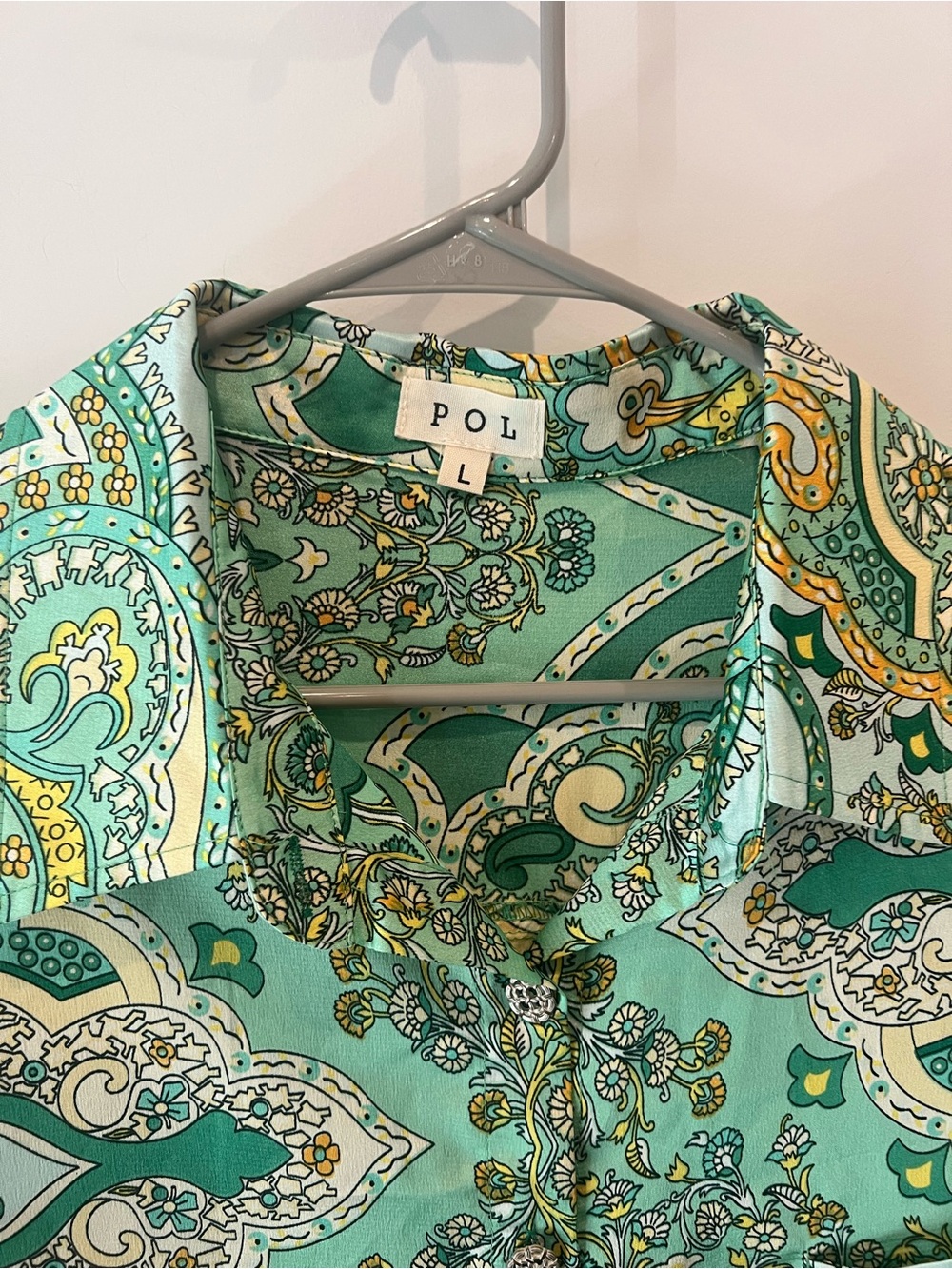 POL Button-Down Shirt Size Large - Picture 5 of 16